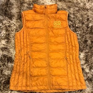CR Ranchwear Women's Mustard Quilted Vest